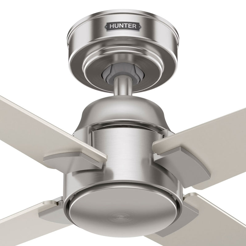 VENTILADOR TECHO HUNTER CORDELIA NIQUEL