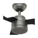 VENTILADOR TECHO HUNTER CABOFRIO OD PLATA