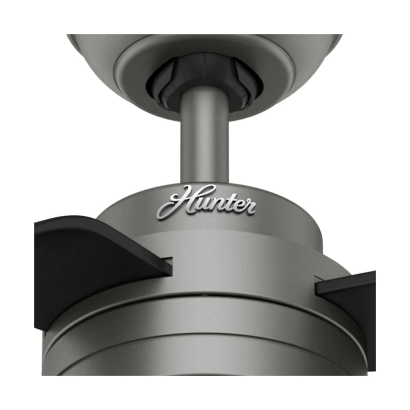 VENTILADOR TECHO HUNTER CABOFRIO OD PLATA