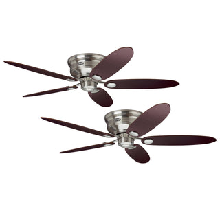 PACK X2VENTILADOR DE TECHO HUNTER LOW PROFILE III 52