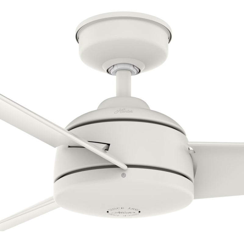 VENTILADOR TECHO HUNTER TRIMARAN OD BCO