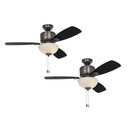 PACK X2 VENTILADOR DE TECHO HUNTER KOHALA BAY 48