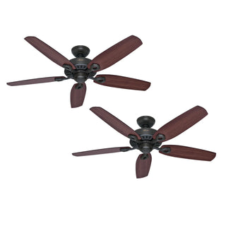 PACK X2 VENTILADOR DE TECHO HUNTER BUILDER ELITE BRONCE 52