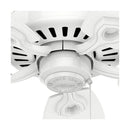 PACK X2 VENTILADOR DE TECHO HUNTER BUILDER ELITE BLANCO 52