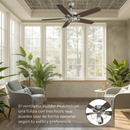 Ventilador de Techo Builder Plus 52" Con Luz
