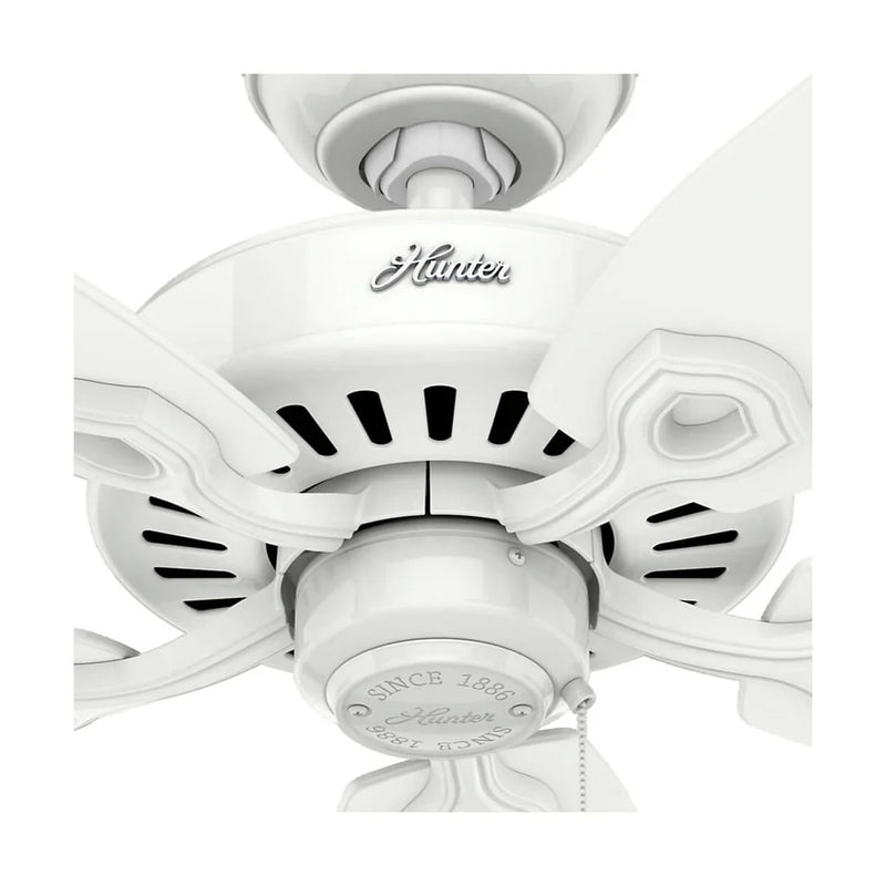 PACK X2 VENTILADOR DE TECHO HUNTER BUILDER ELITE BLANCO 52