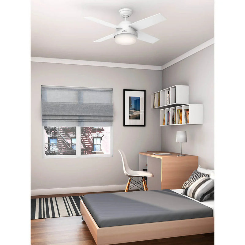 VENTILADOR DE TECHO HUNTER DANTE BLANCO 44