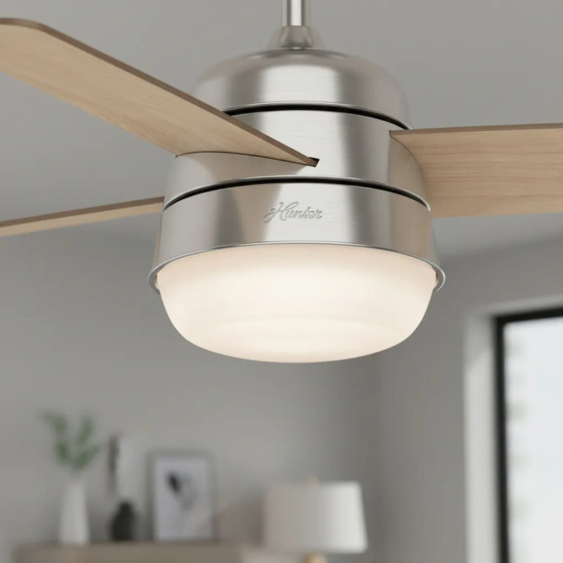 PACK X2 VENTILADOR DE TECHO HUNTER FINLEY NIQUEL 36