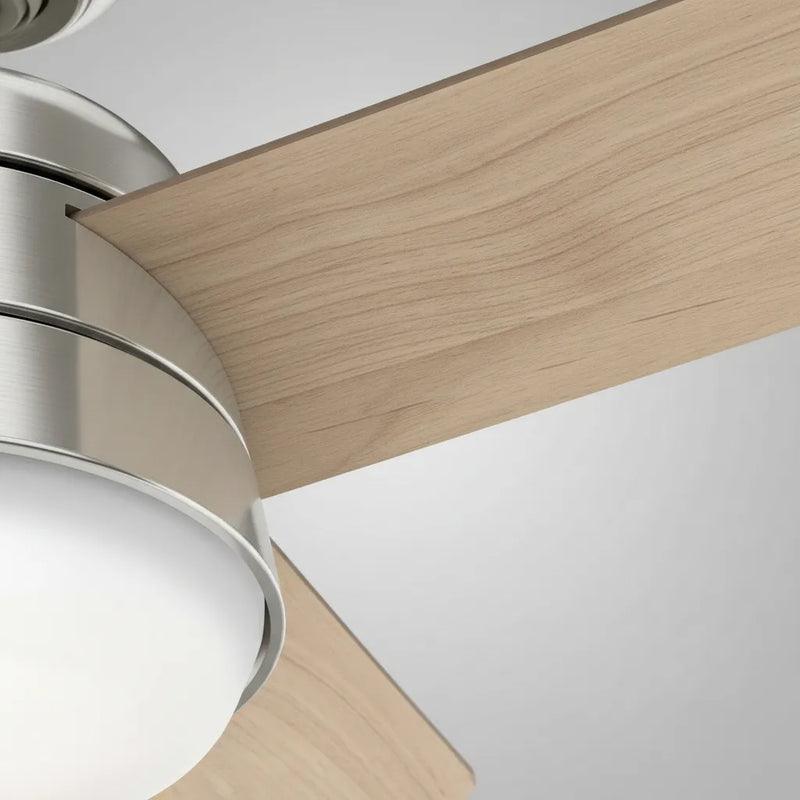 PACK X2 VENTILADOR DE TECHO HUNTER FINLEY NIQUEL 36