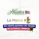 PACK X2 VENTILADOR DE TECHO HUNTER STILE BRONCE 46