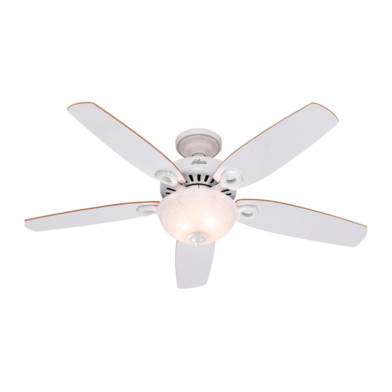 VENTILADOR TECHO HUNTER BDR DELUXE BCO