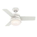 VENTILADOR TECHO HUNTER FINLEY BLANCO
