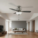 Ventilador de Techo Hunter Builder’s Deluxe 52" Con Luz