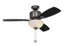 Ventilador de Techo Hunter Builder’s Deluxe 52" Con Luz